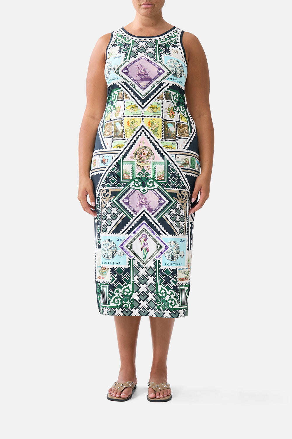 JERSEY TANK DRESS MY PORTO PEN PAL