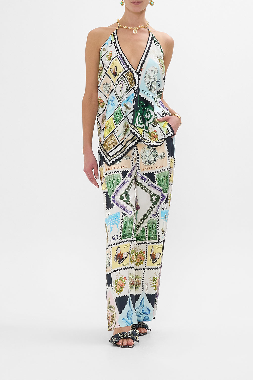 KNOTTED SCARF TOP MY PORTO PEN PAL