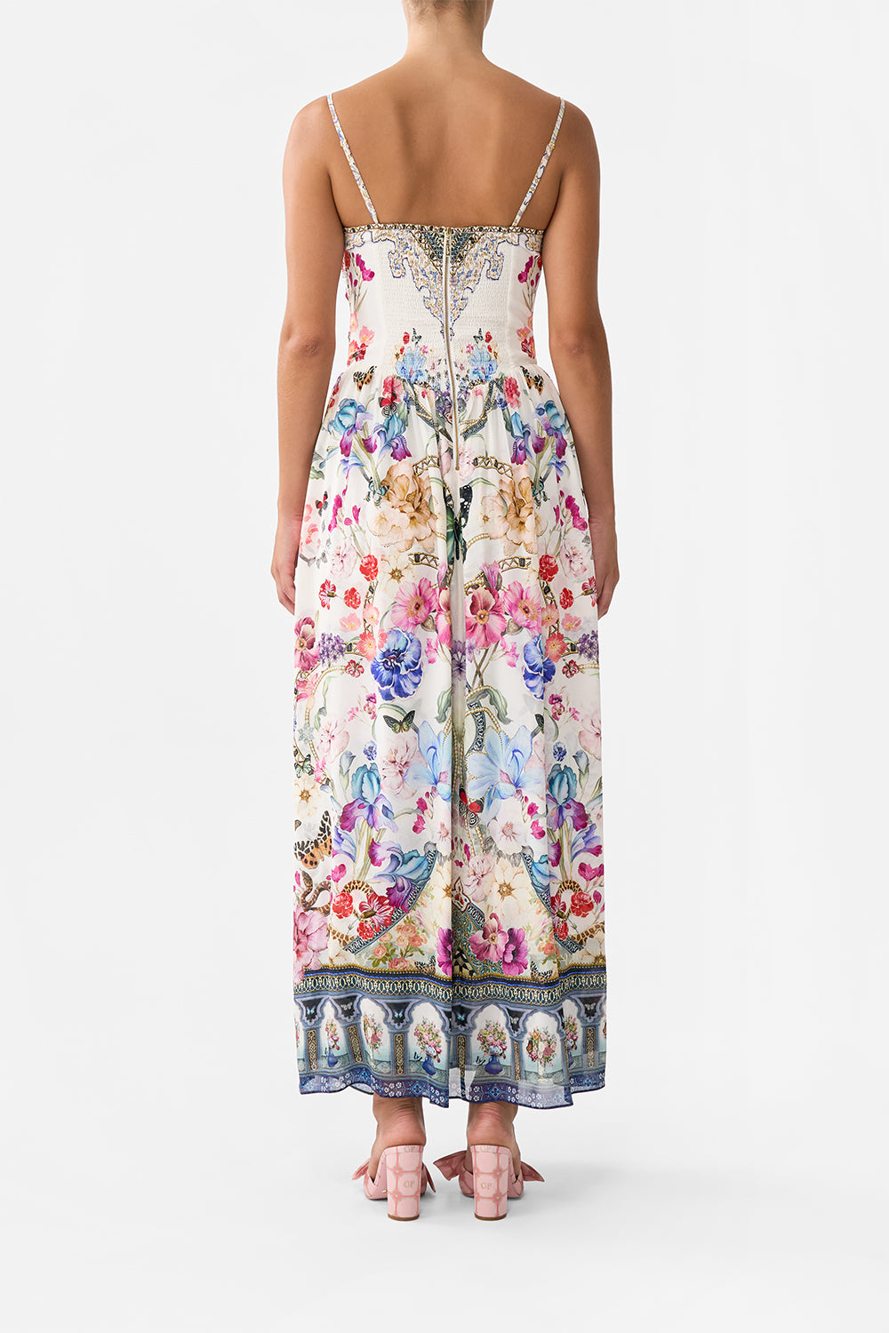 DOUBLE TIE FRONT DRESS MONSERRATE MAGIC