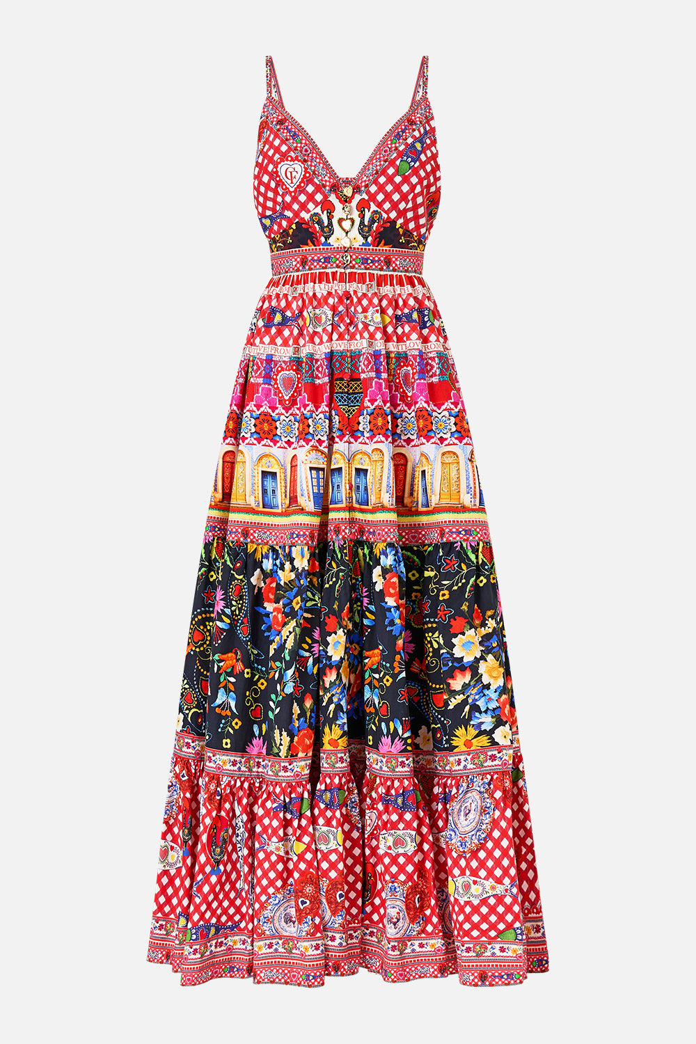 TIERED BODICE DRESS FOLK FABULOUS