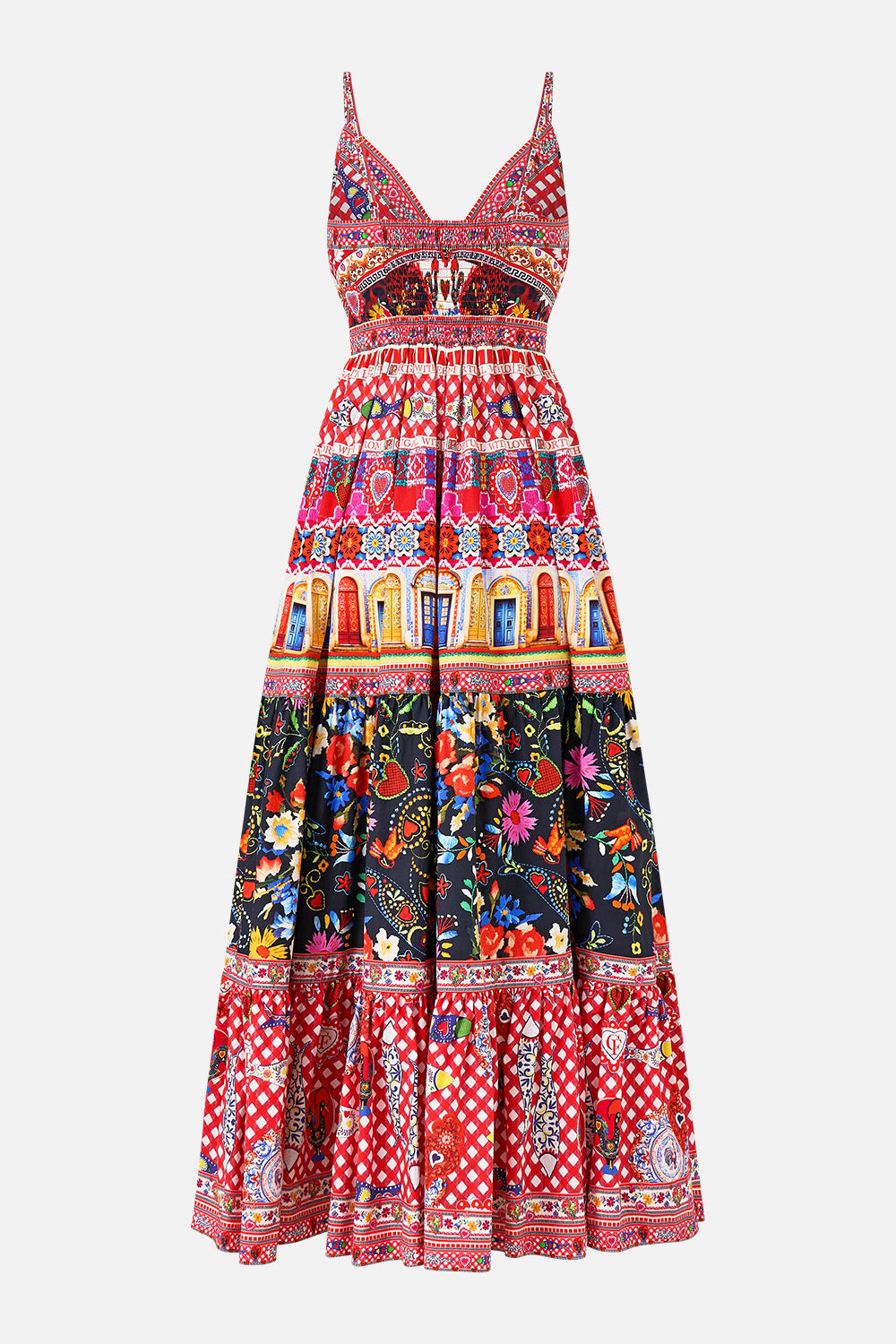 TIERED BODICE DRESS FOLK FABULOUS