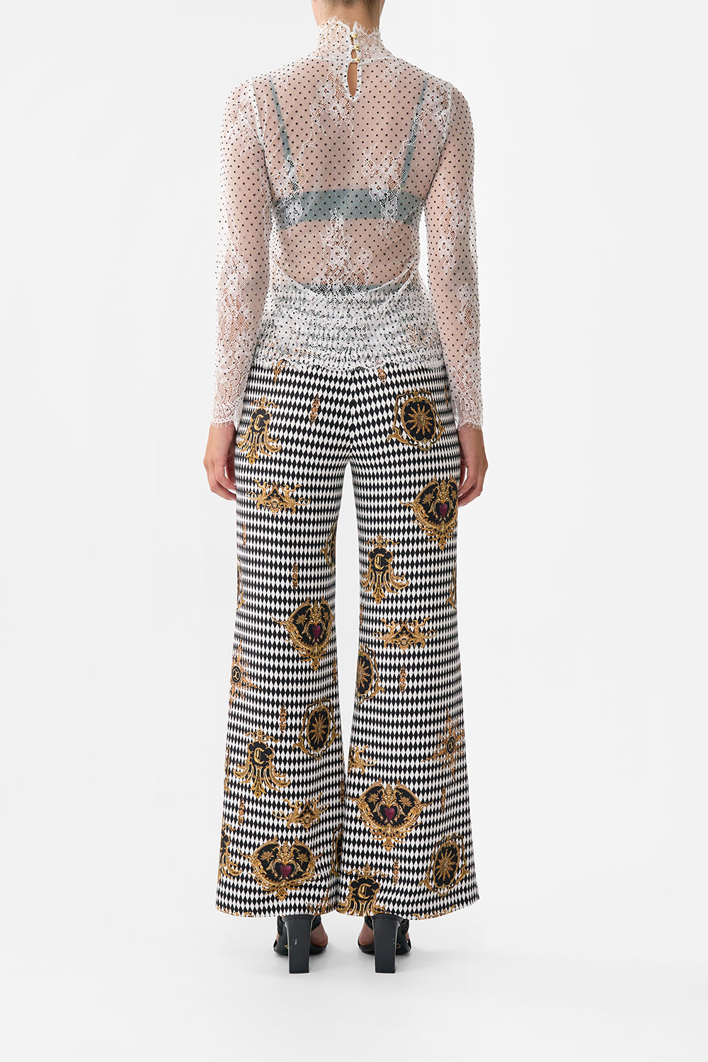 LACE TURTLENECK MONARCHY MANIA