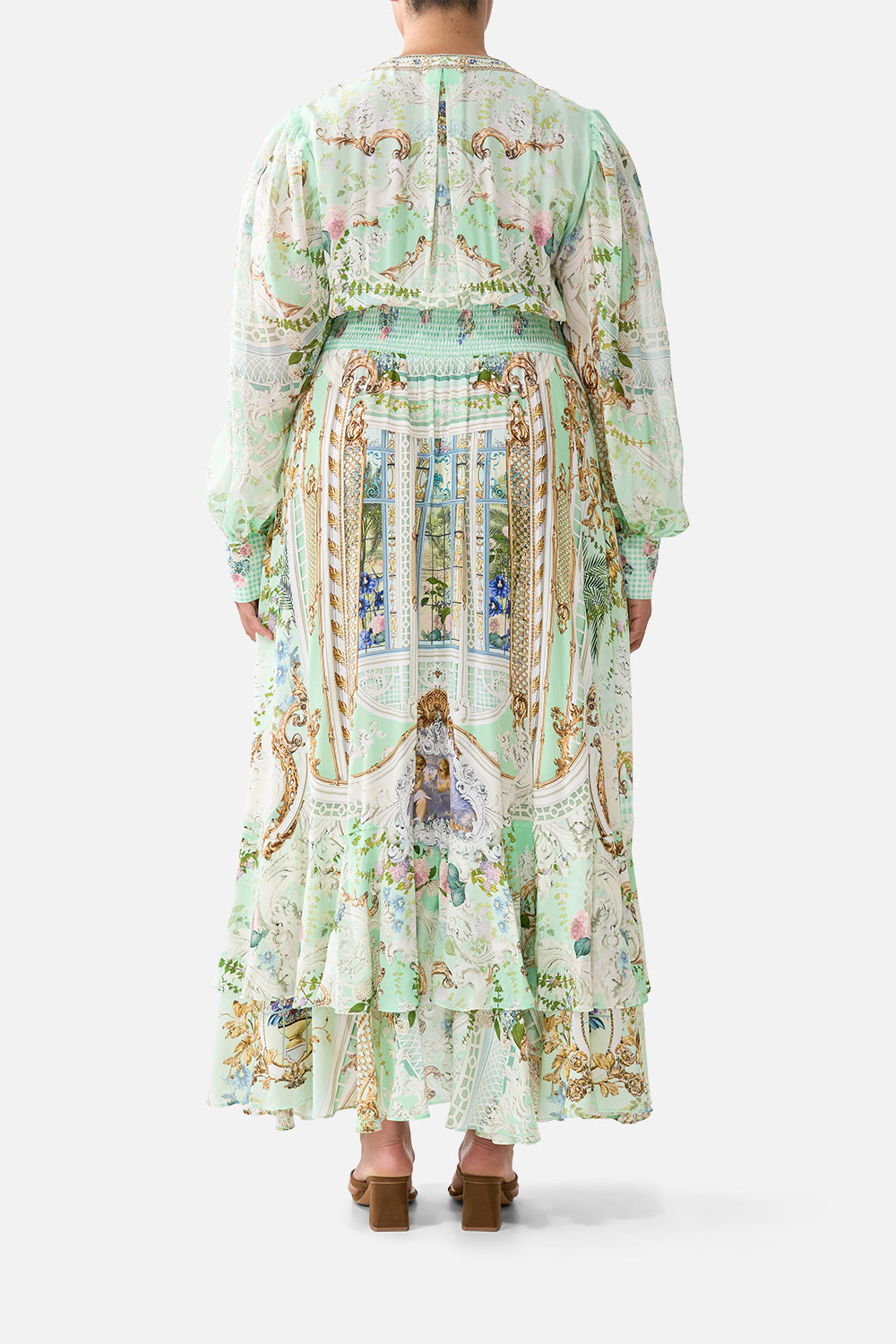 LONG BUTTON FRONT DRESS PESTANA PANORAMA