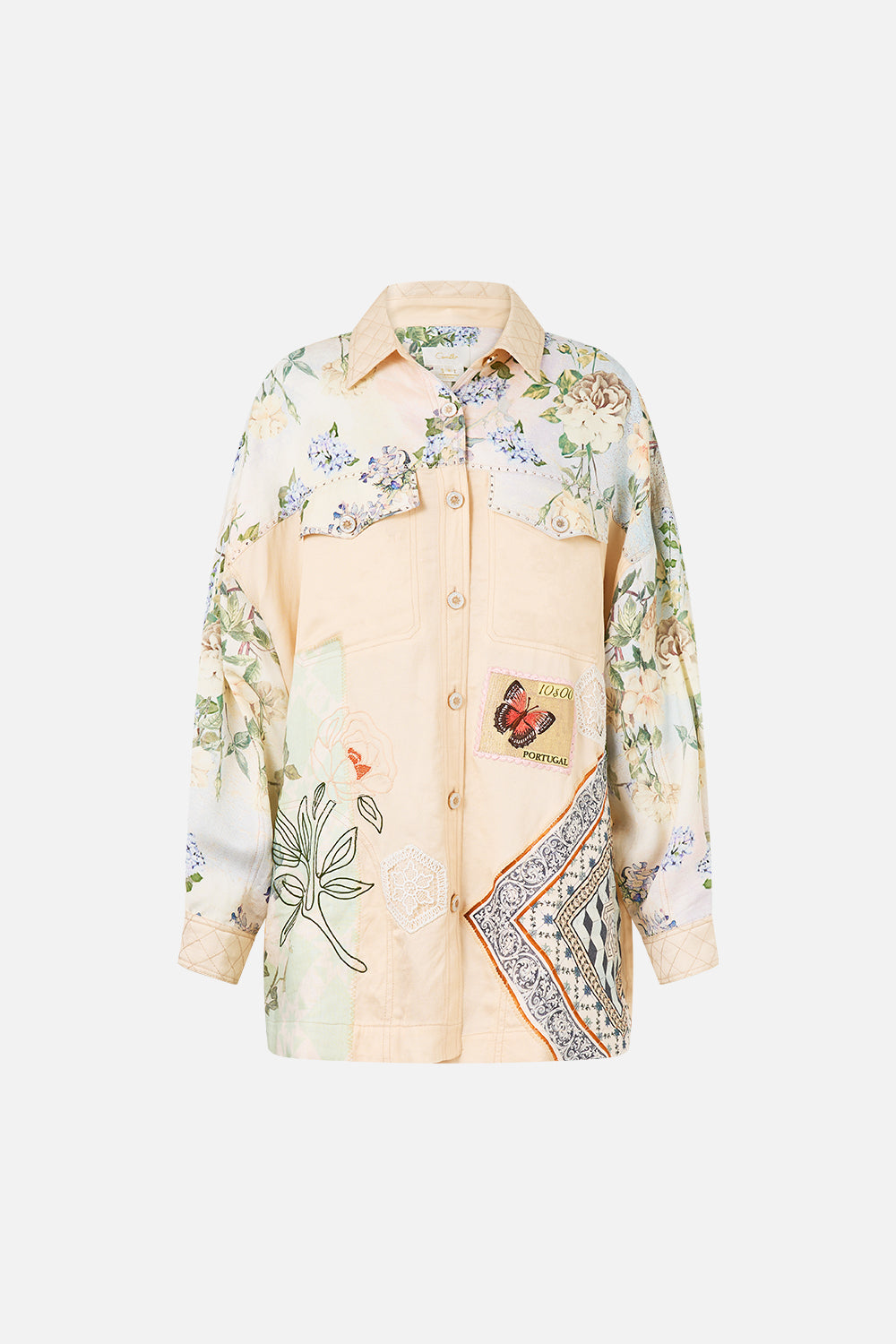 OVERSIZED SHACKET JARDIM PARTY