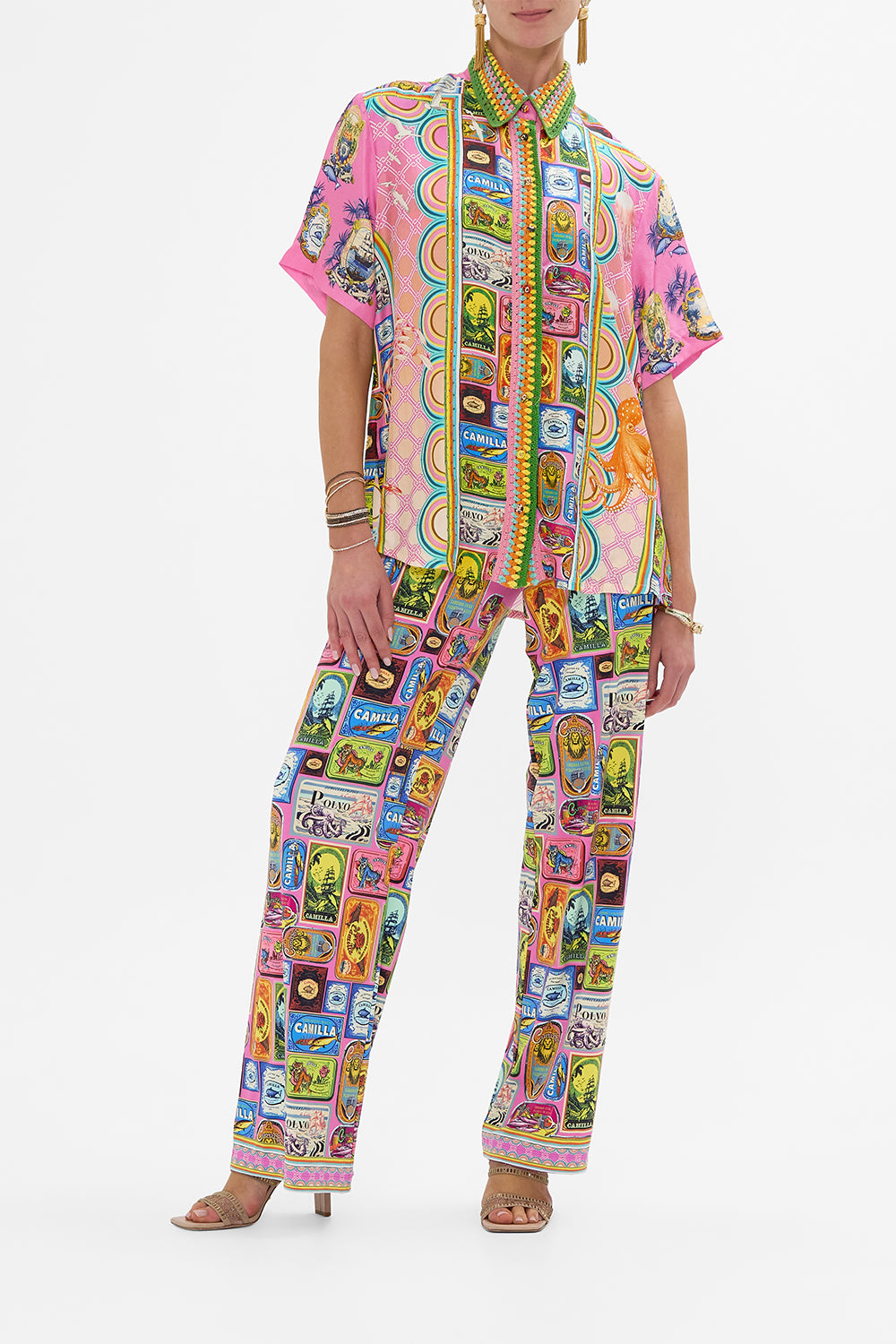 The CAMILLA CLASSIC SHIRT SALTY SPLENDOURSALTY SPLENDOUR
