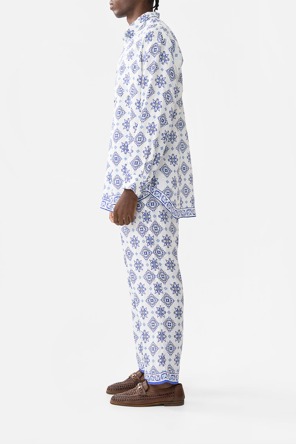 The CAMILLA LOUNGE PANT AZUL ADVENTURES
