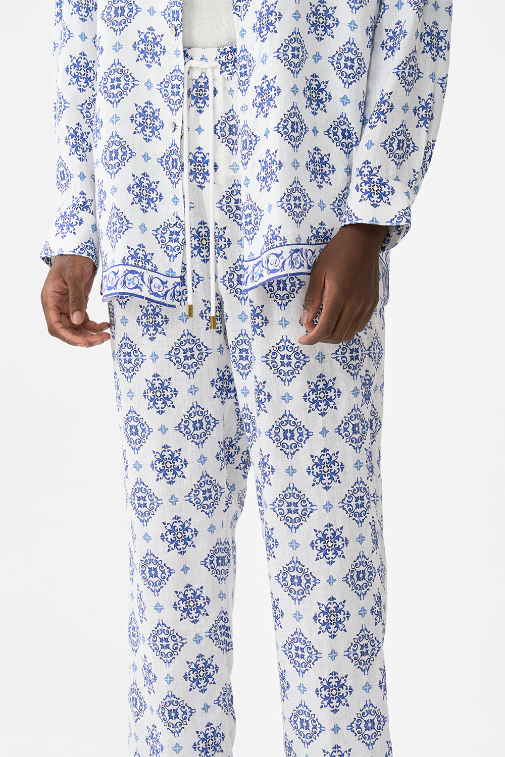 The CAMILLA LOUNGE PANT AZUL ADVENTURES