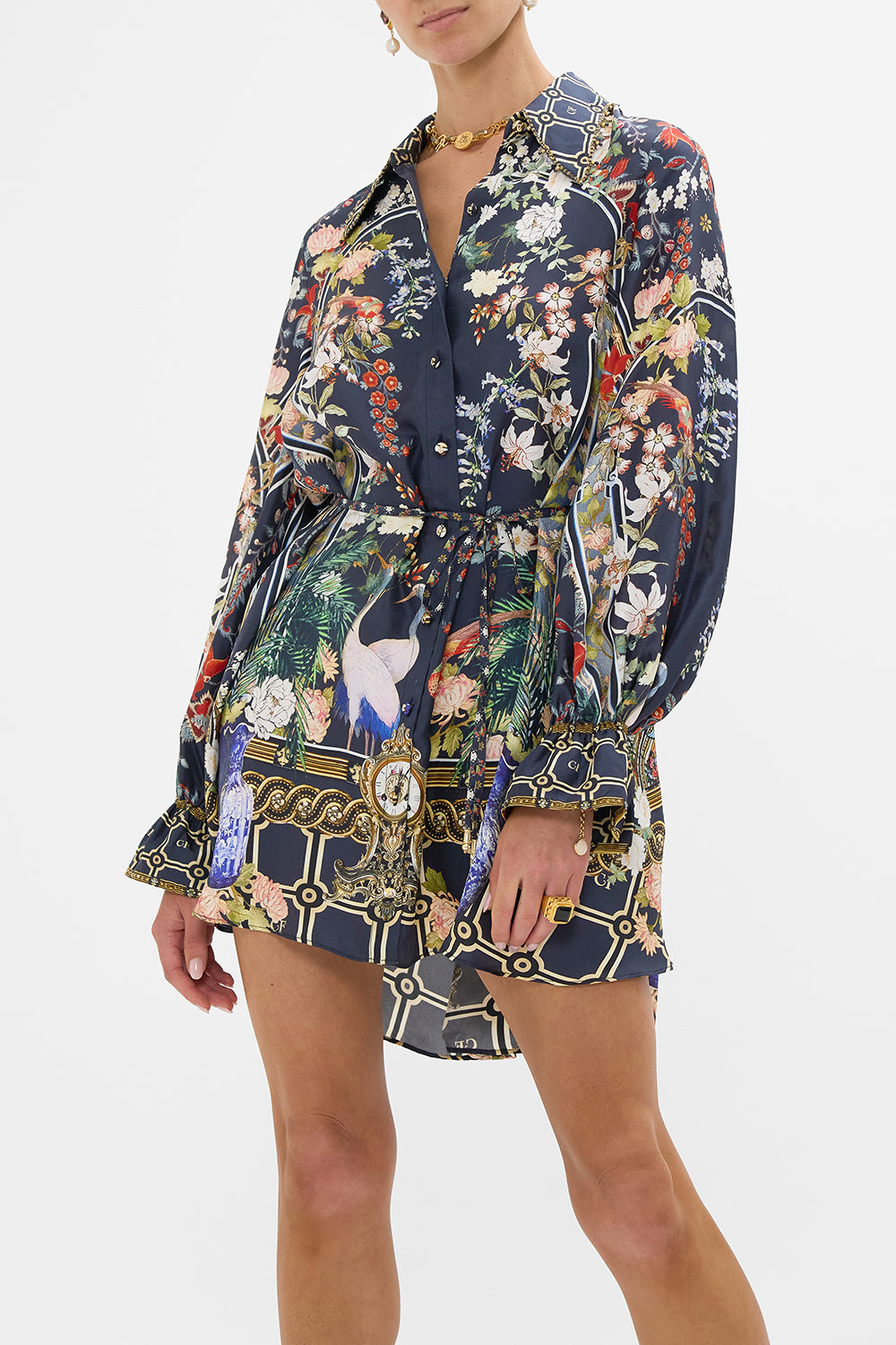 SHIFT SHIRT DRESS PALACIO POETRY