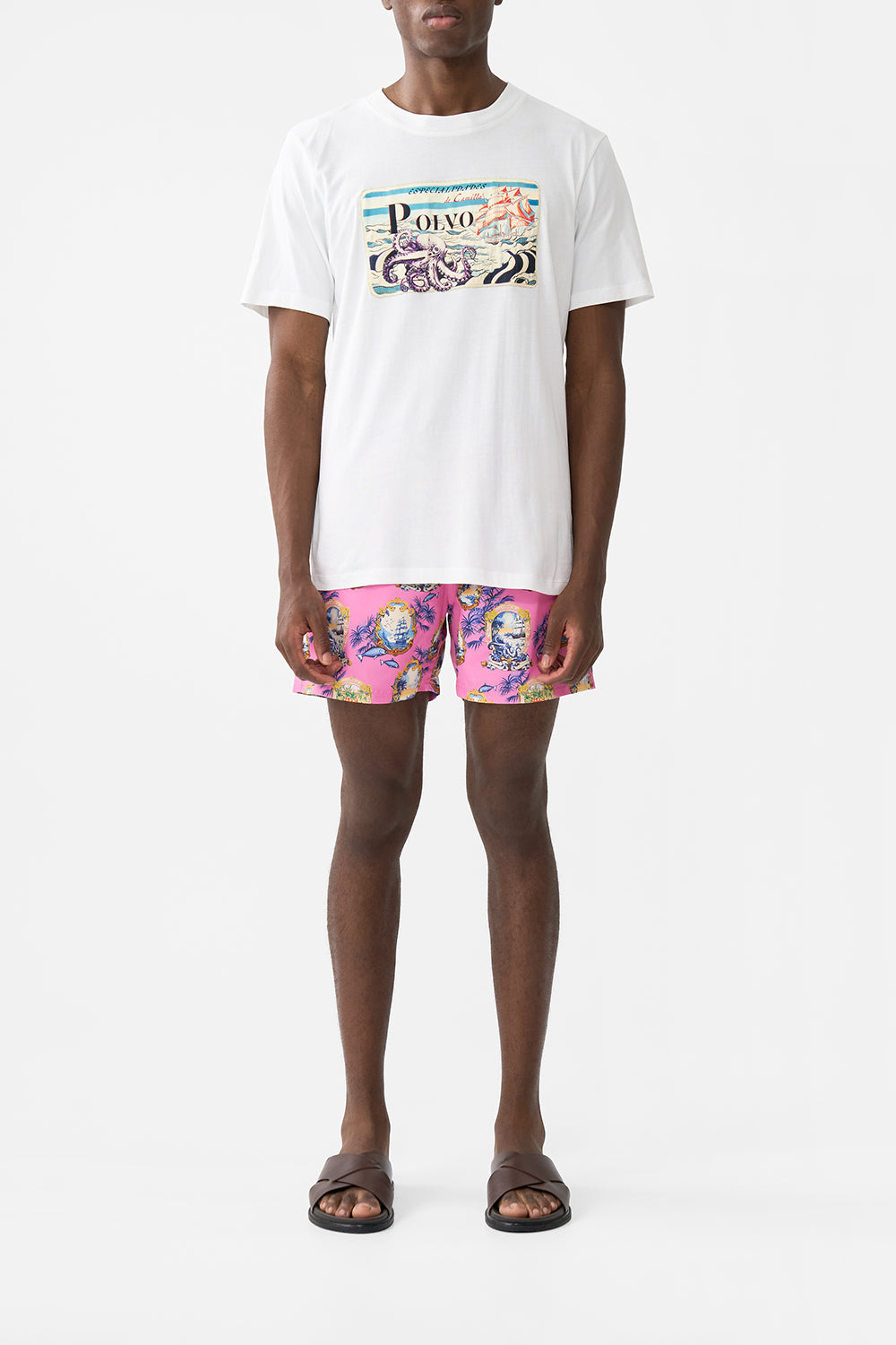 The CAMILLA RELAXED HEAVYWEIGHT TEE SALTY SPLENDOURSALTY SPLENDOUR