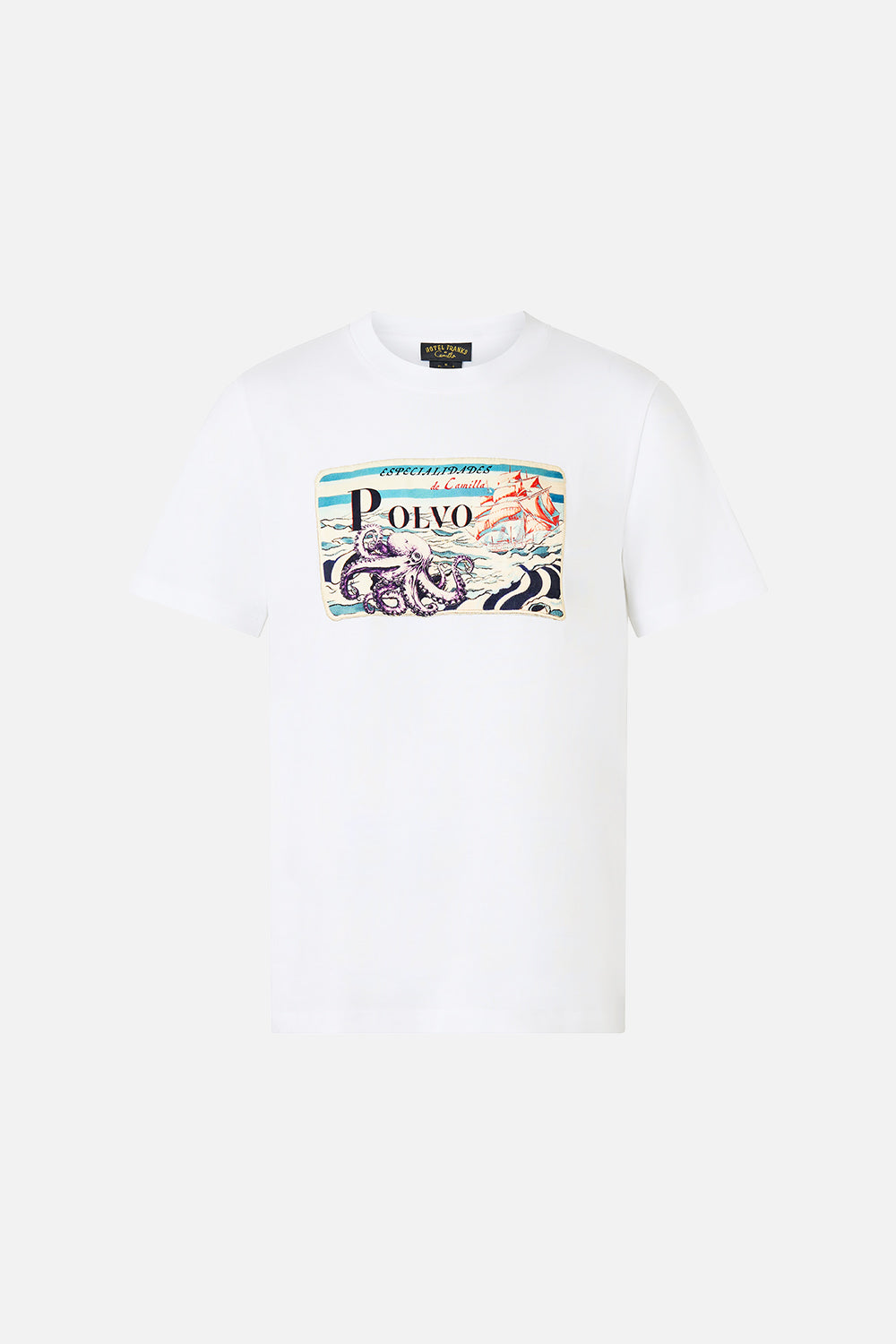 The CAMILLA RELAXED HEAVYWEIGHT TEE SALTY SPLENDOUR