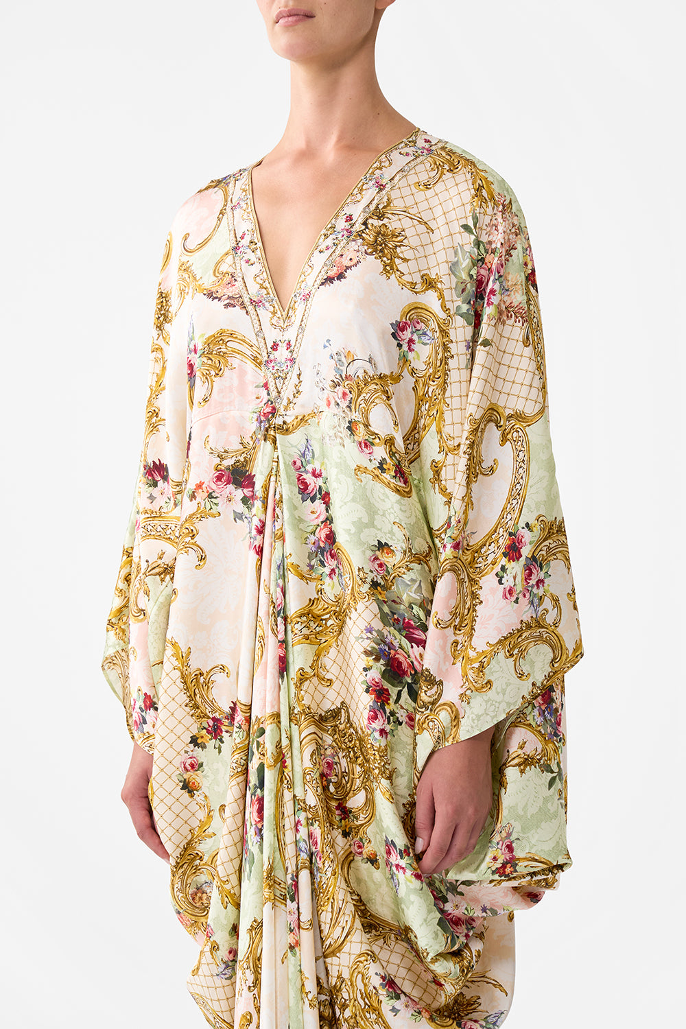 T SHAPE LONG KAFTAN THE QUEENS QUARTERS