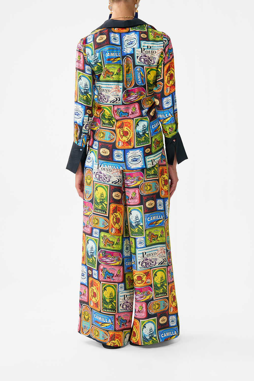 The CAMILLA PYJAMA SHIRT SAL DO MAR