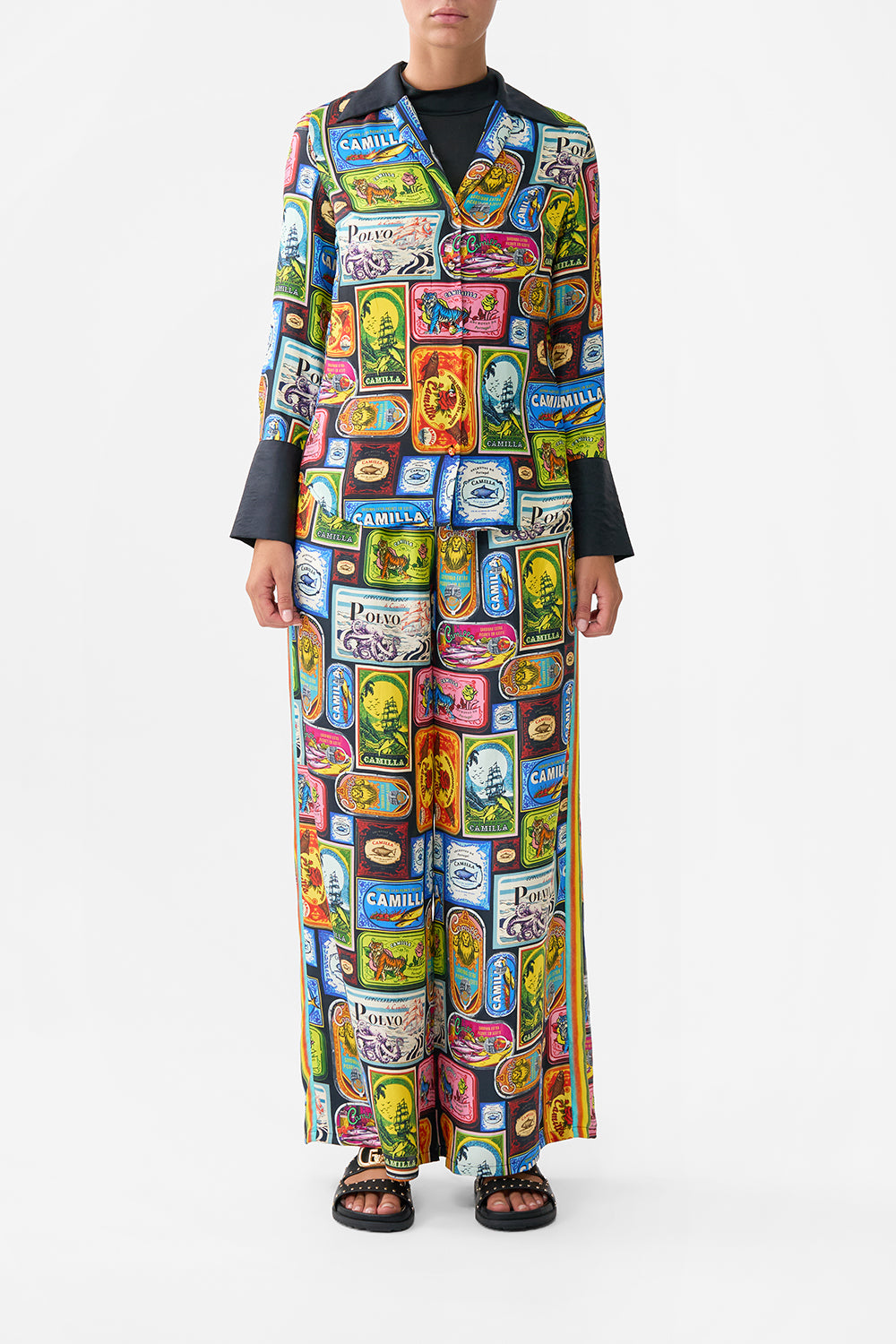 The CAMILLA PYJAMA SHIRT SAL DO MAR