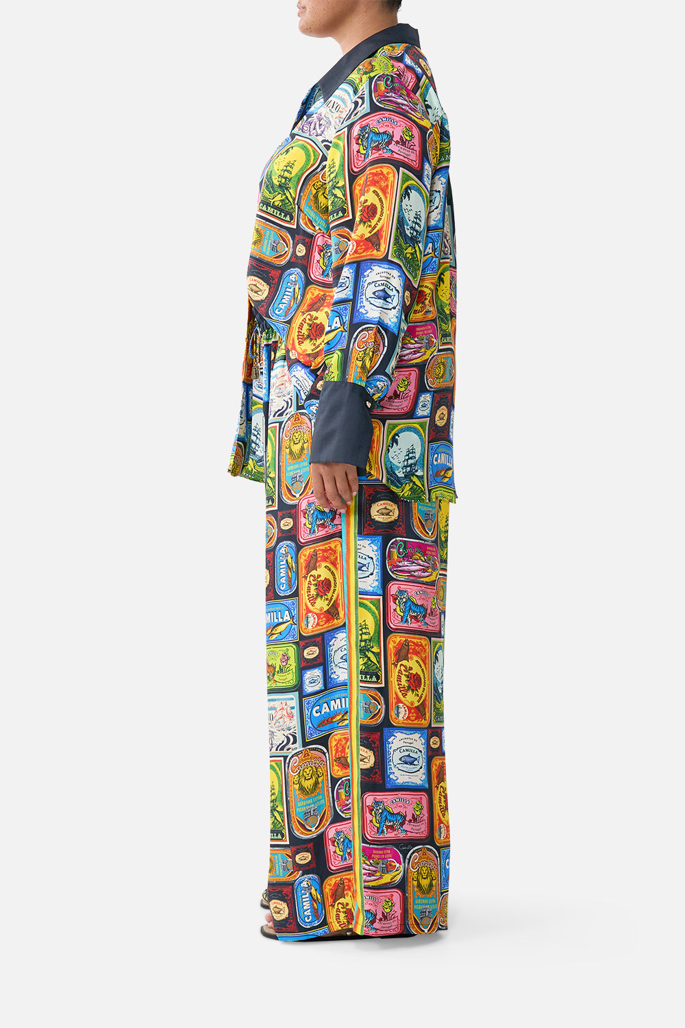 The CAMILLA PYJAMA SHIRT SAL DO MAR