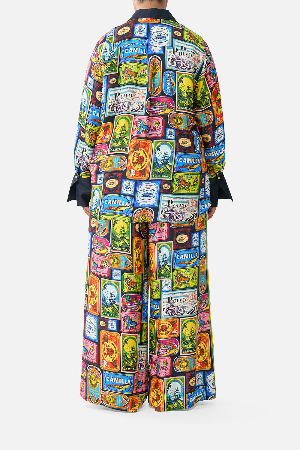 The CAMILLA PYJAMA SHIRT SAL DO MAR