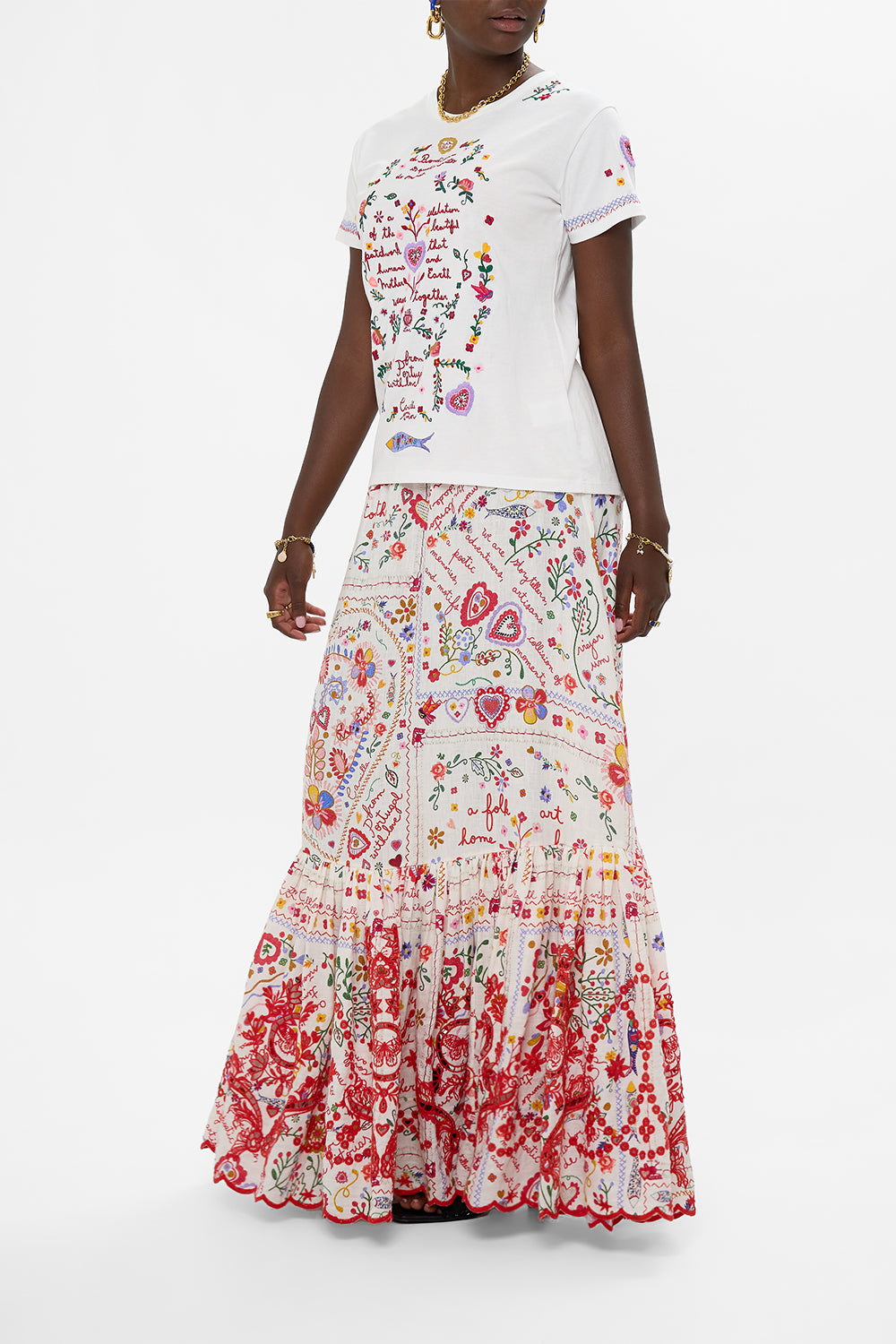 SHORT SLEEVE EASY TEE A KITSCH IN TIME