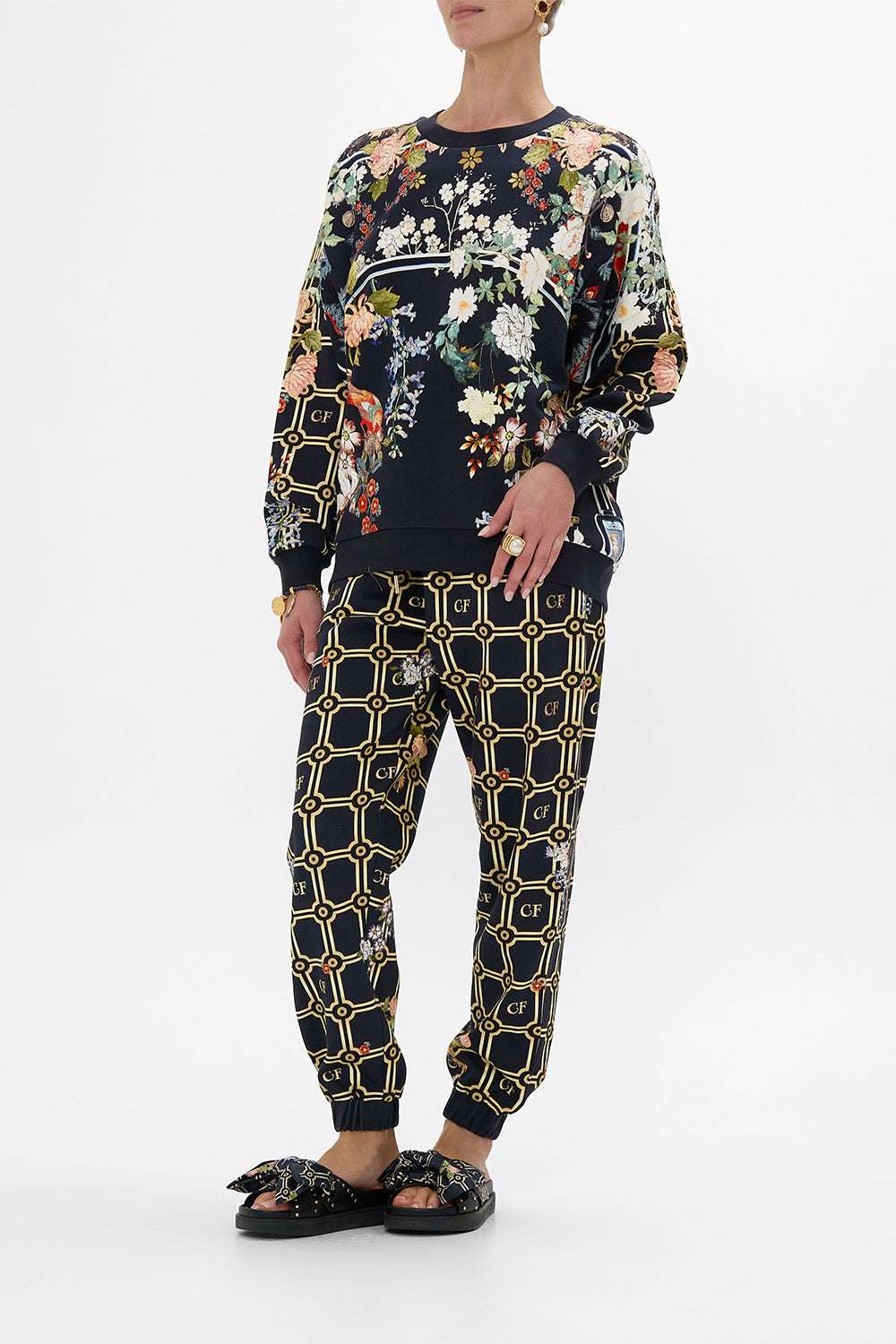 DROPPED SHOULDER SWEAT SHIRT PALACIO POETRY