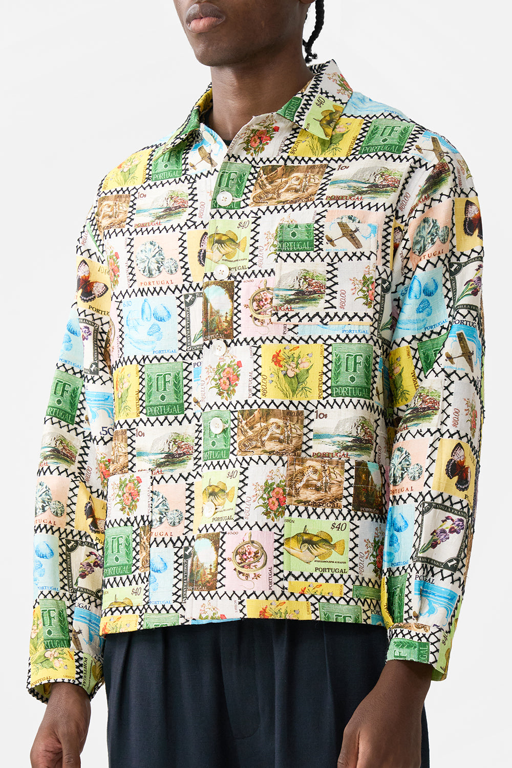 The CAMILLA PATCHWORK COAT MY PORTO PEN PAL