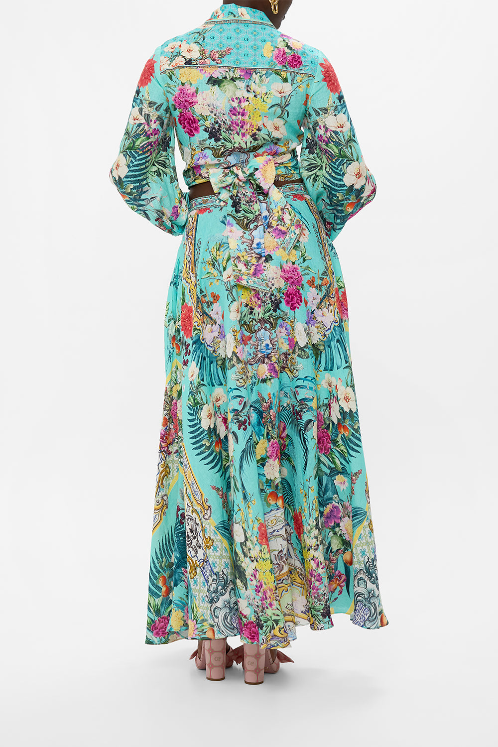 MAXI CIRCLE SKIRT GARDENS OF QUELUZ