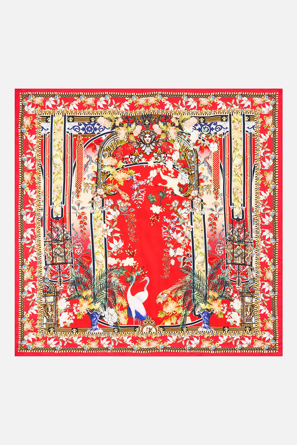 LARGE SQUARE SCARF LISBOA LUXE