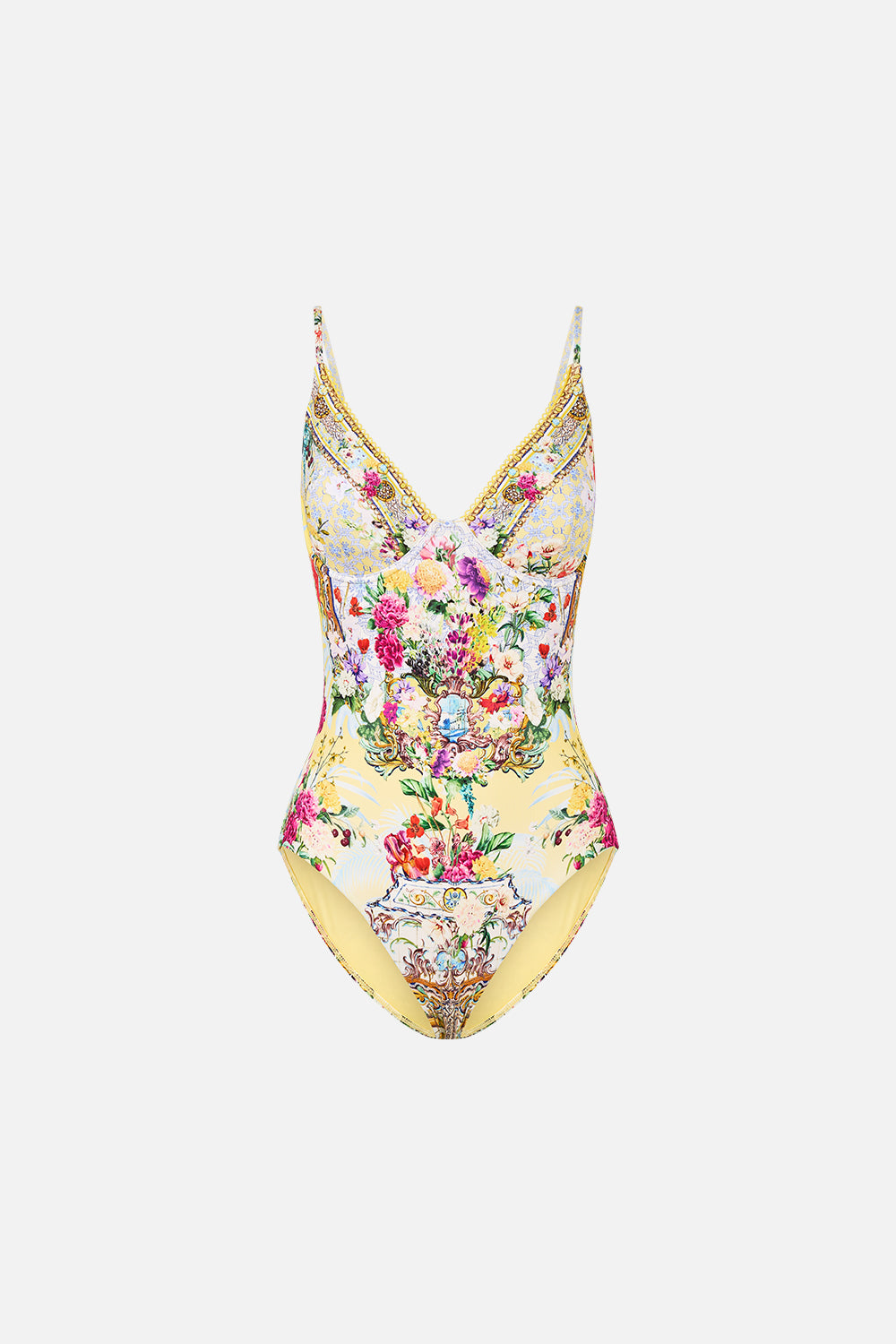 SOFT CUP UNDERWIRE ONE PIECE FLOR FANTÁSTICA