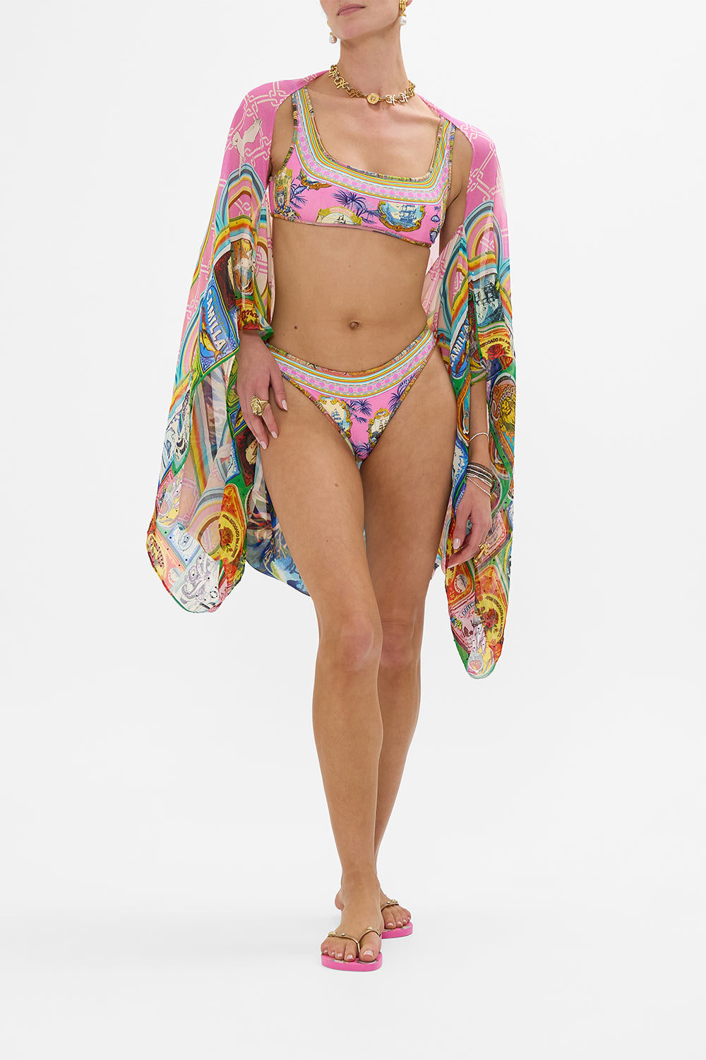 BIND EDGE REVERSIBLE PANT SALTY SPLENDOUR