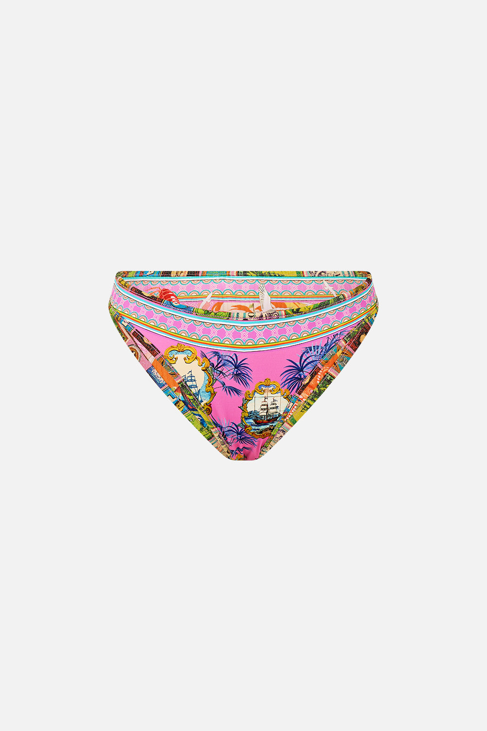 The CAMILLA BIND EDGE REVERSIBLE PANT SALTY SPLENDOUR