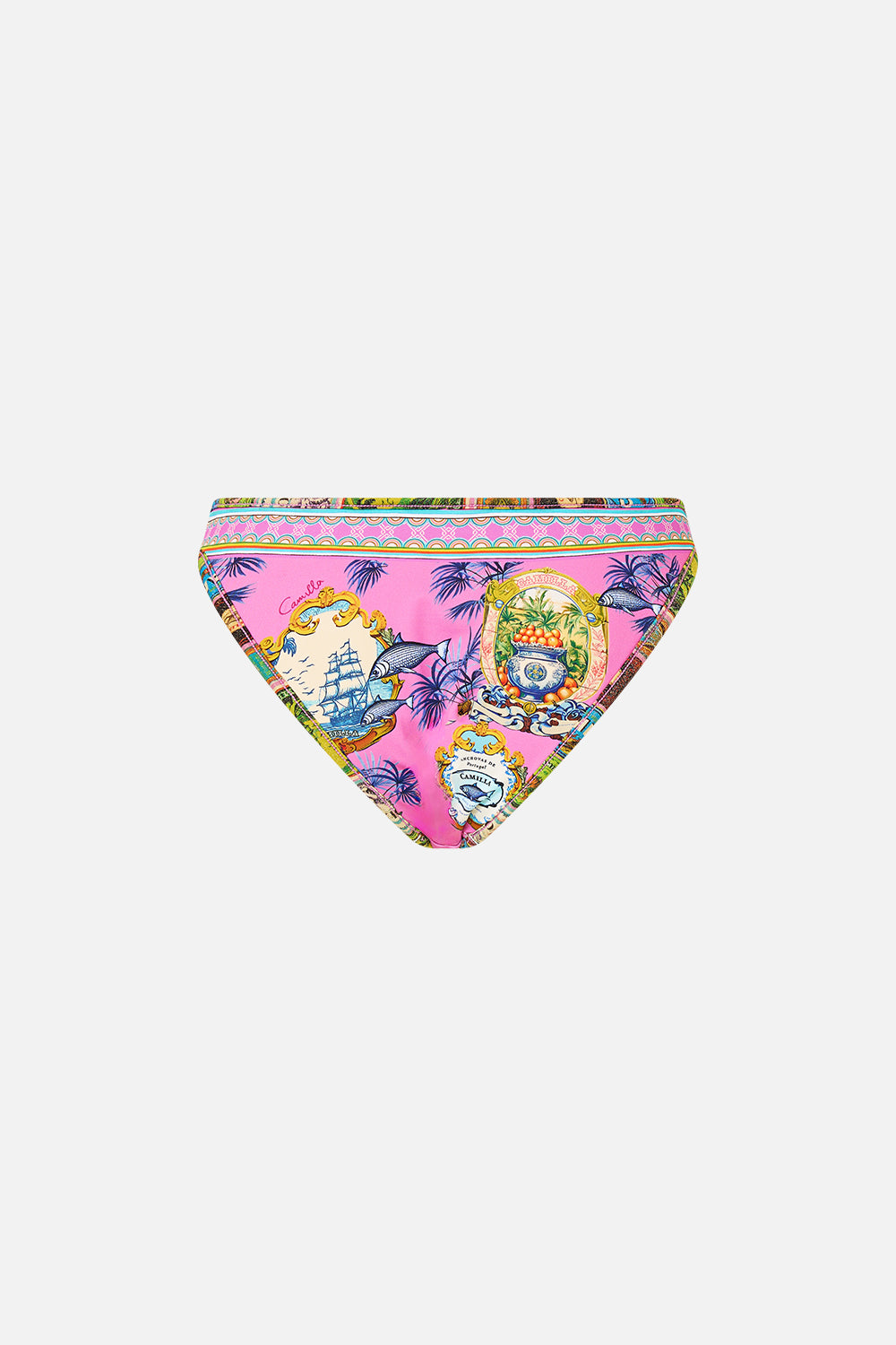 The CAMILLA BIND EDGE REVERSIBLE PANT SALTY SPLENDOUR