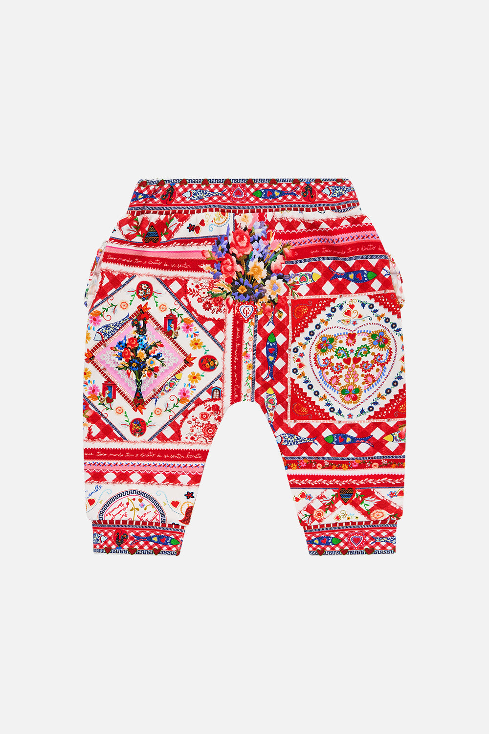 BABIES FRILL DROP CROTCH PANT FAITH, LUCK & JUSTICE