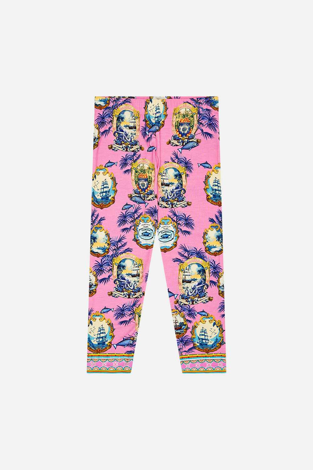 The CAMILLA KIDS LEGGINGS 4-10 SALTY SPLENDOURSALTY SPLENDOUR