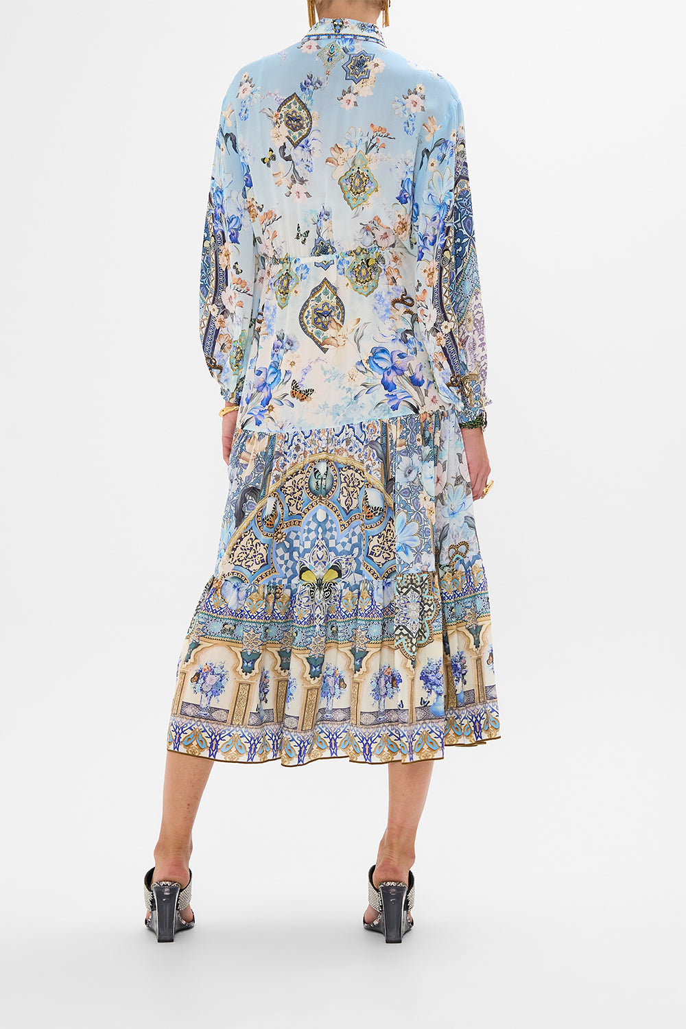 TIERED LONG SHIRT DRESS AL MANIAL PALACE MEMOIRS