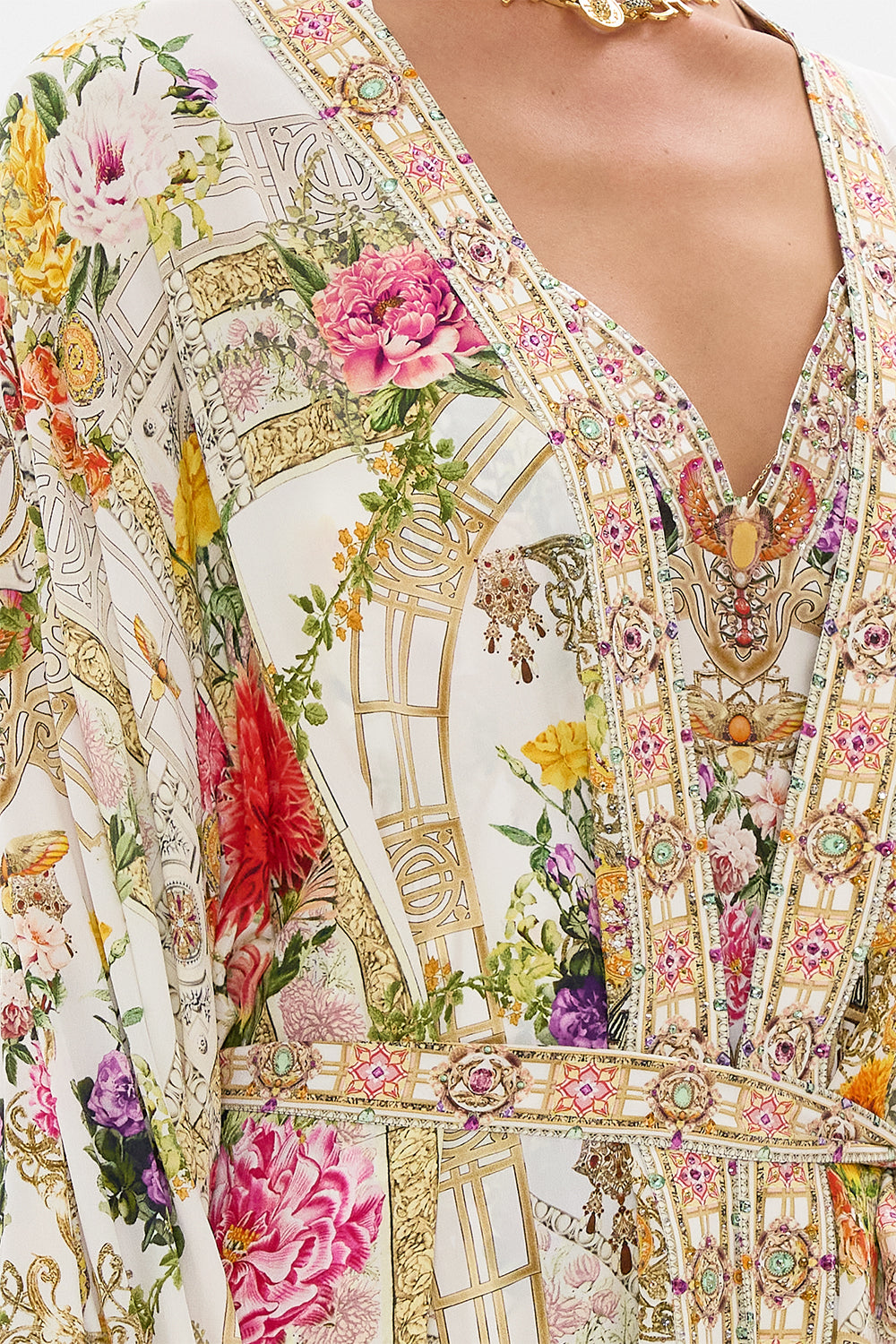 BLOUSON SLEEVE LAYER EGYPTIAN ROSE