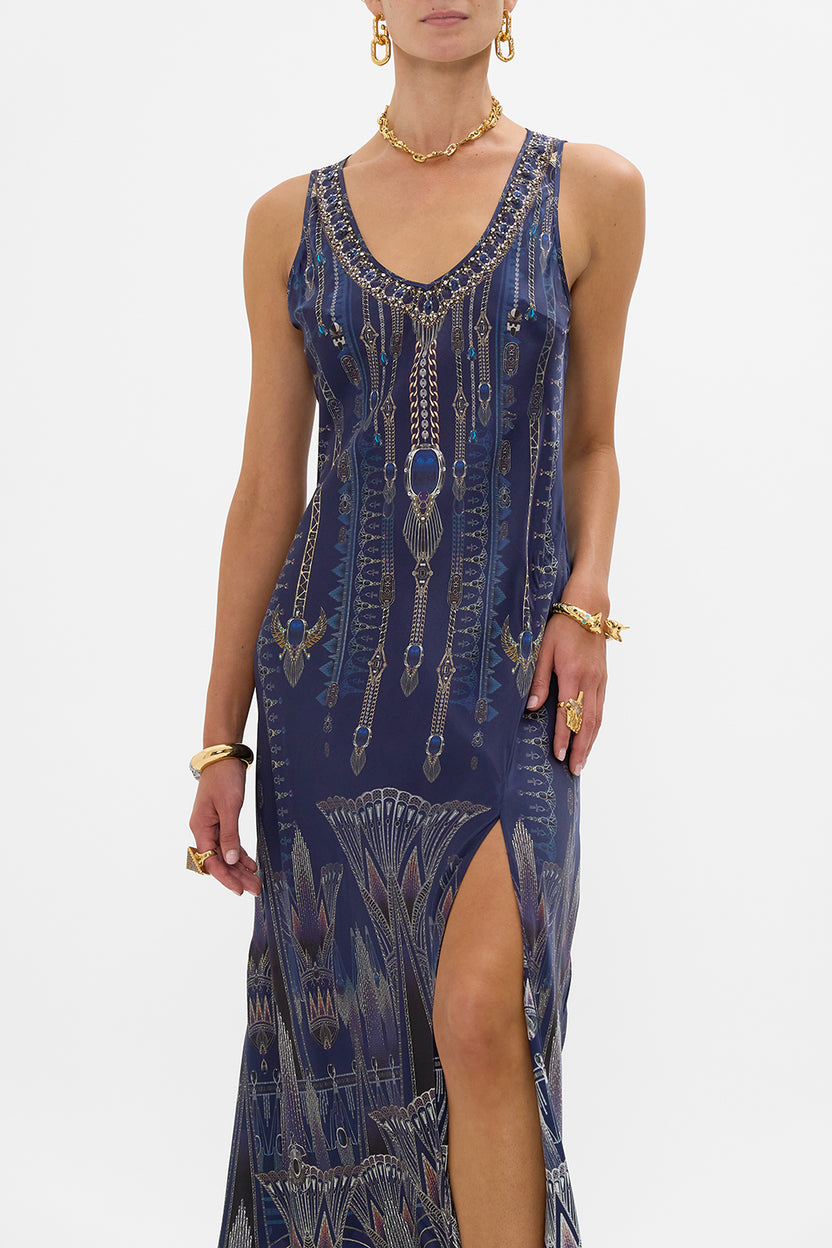 BIAS CUT TANK DRESS OTTOMAN DYNASTY