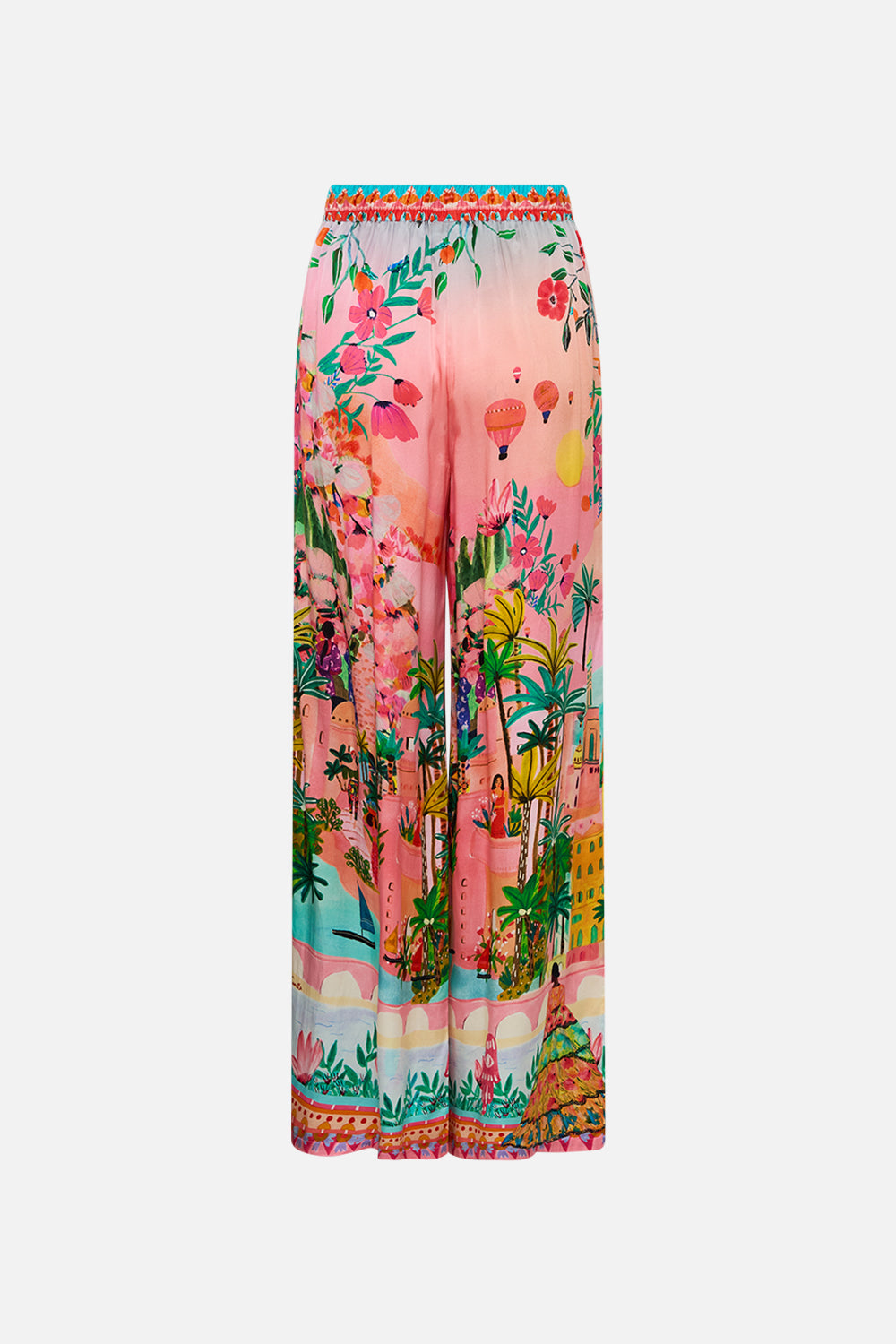 CAMILLA Lounge Pant in Sister Sunset print. 