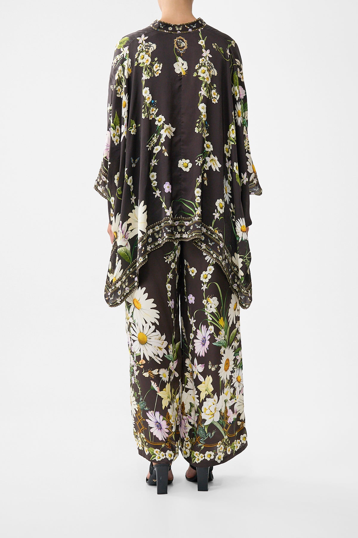 The CAMILLA Straight Leg Pant in our Dish It, Daisy print.