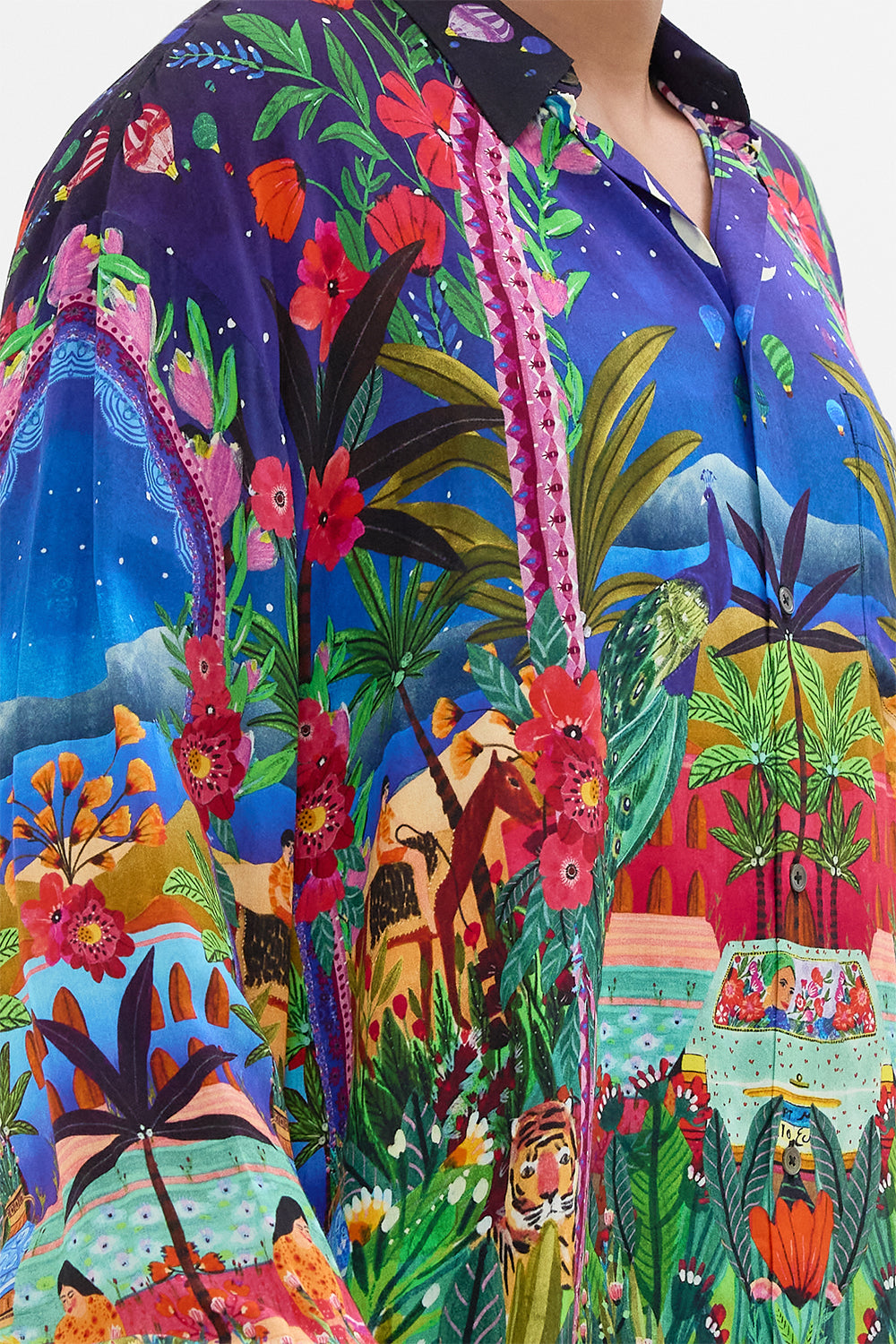 The Midnight Muses Oversized Shirt | CAMILLA AU – CAMILLA