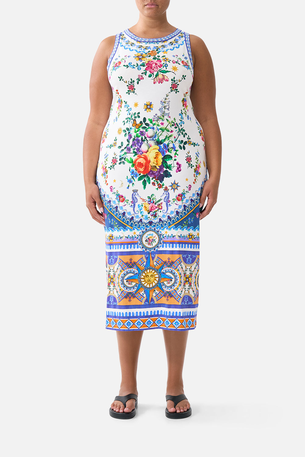 JERSEY TANK DRESS TILES DARLS