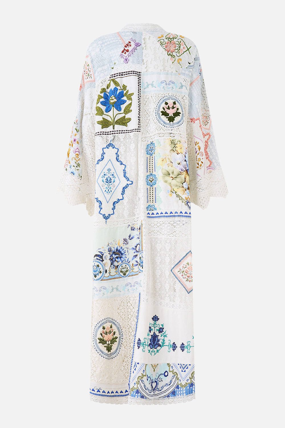 FLARE SLEEVE LONG ROBE MY HOMESPUN HEART