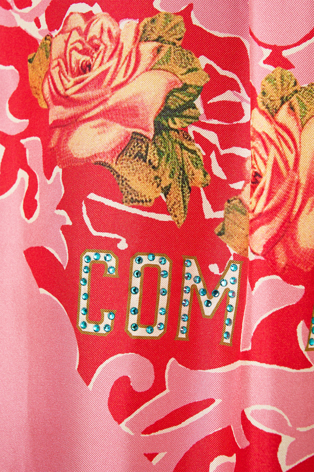 The CAMILLA Pyjama Shirt in our Pink Porto print.