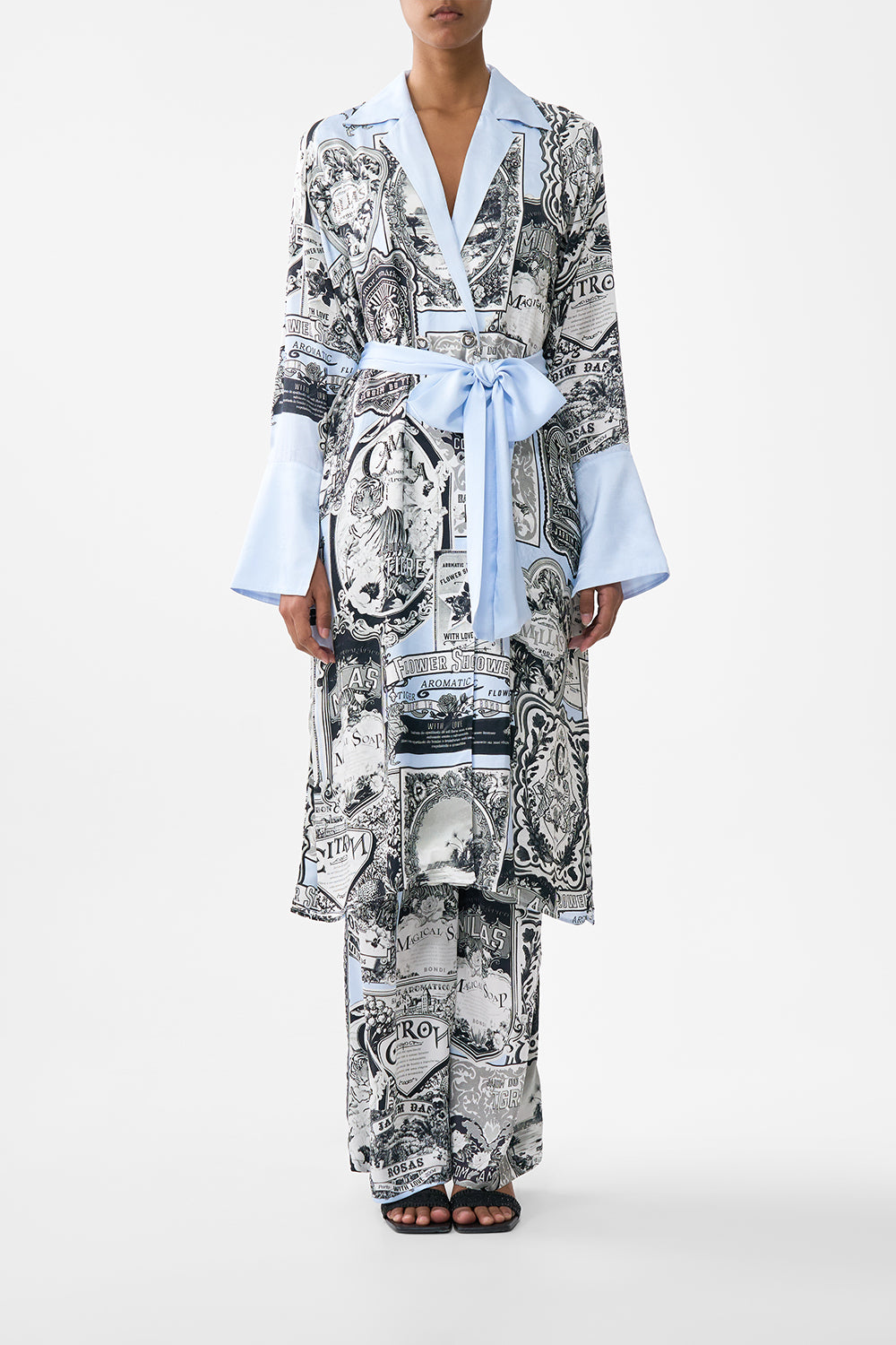 The Perfumed In Porto Split Cuff Soft Coat | CAMILLA AU – CAMILLA