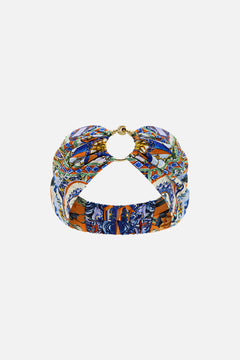 The CAMILLA Ring Headband in our Luscious In Lisbon print.