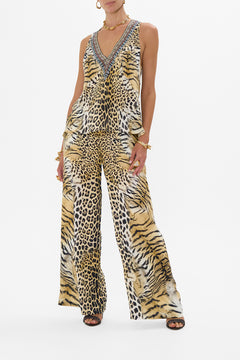 CAMILLA Lounge Pant in Jaguar print