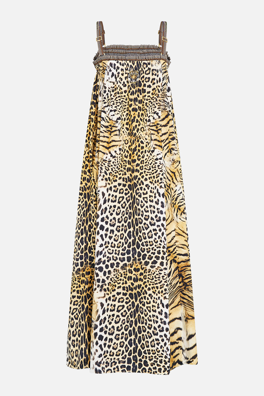 WIDE STRAP SUNDRESS JAGUAR