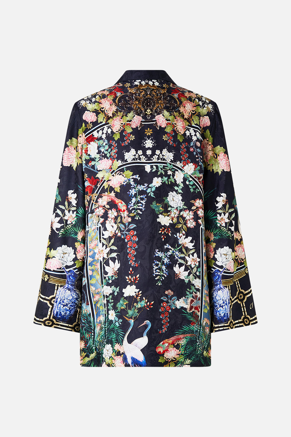 FLARED SLEEVE DOUBLE BREASTED JACKET PALACIO POETRY