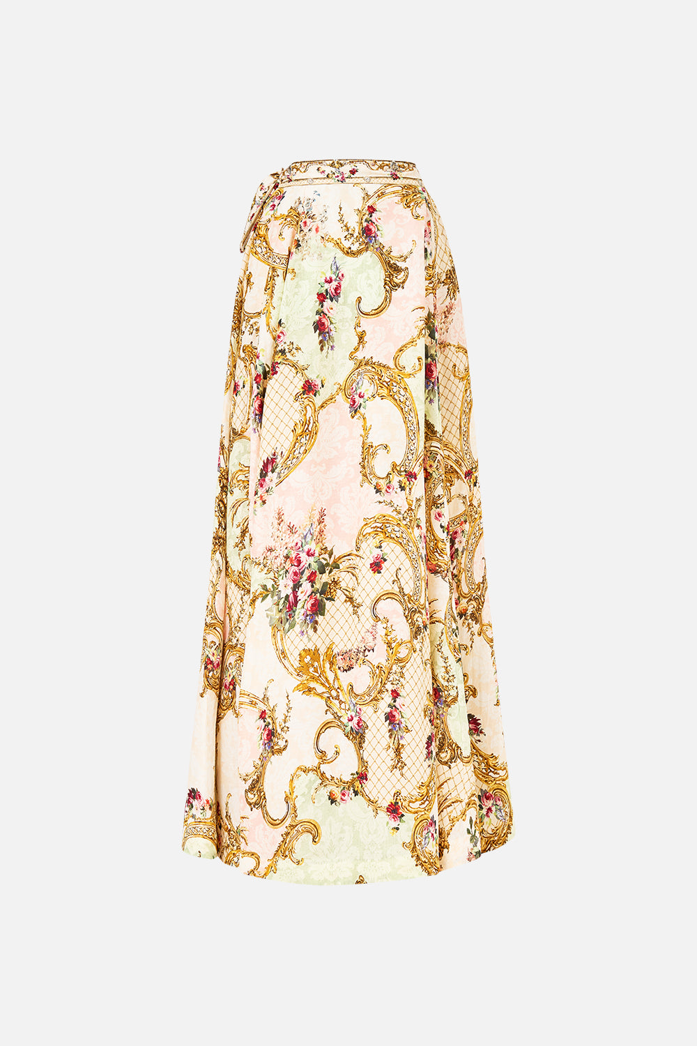 MAXI WRAP SKIRT THE QUEENS QUARTERS