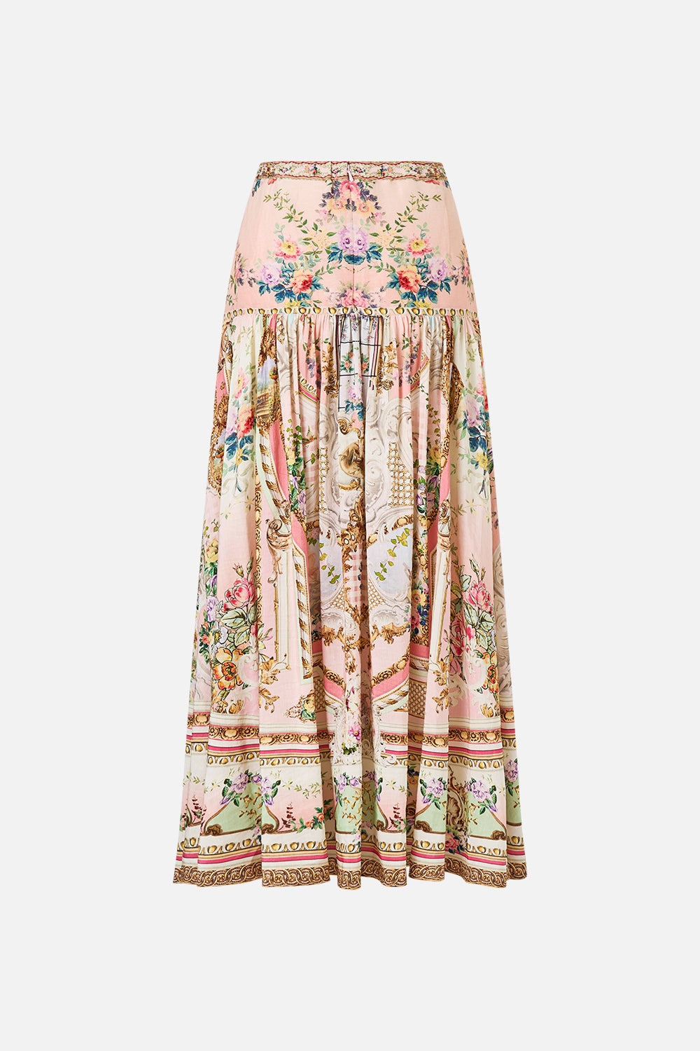 FITTED WAIST GATHERED SKIRT LISBON LULLABY