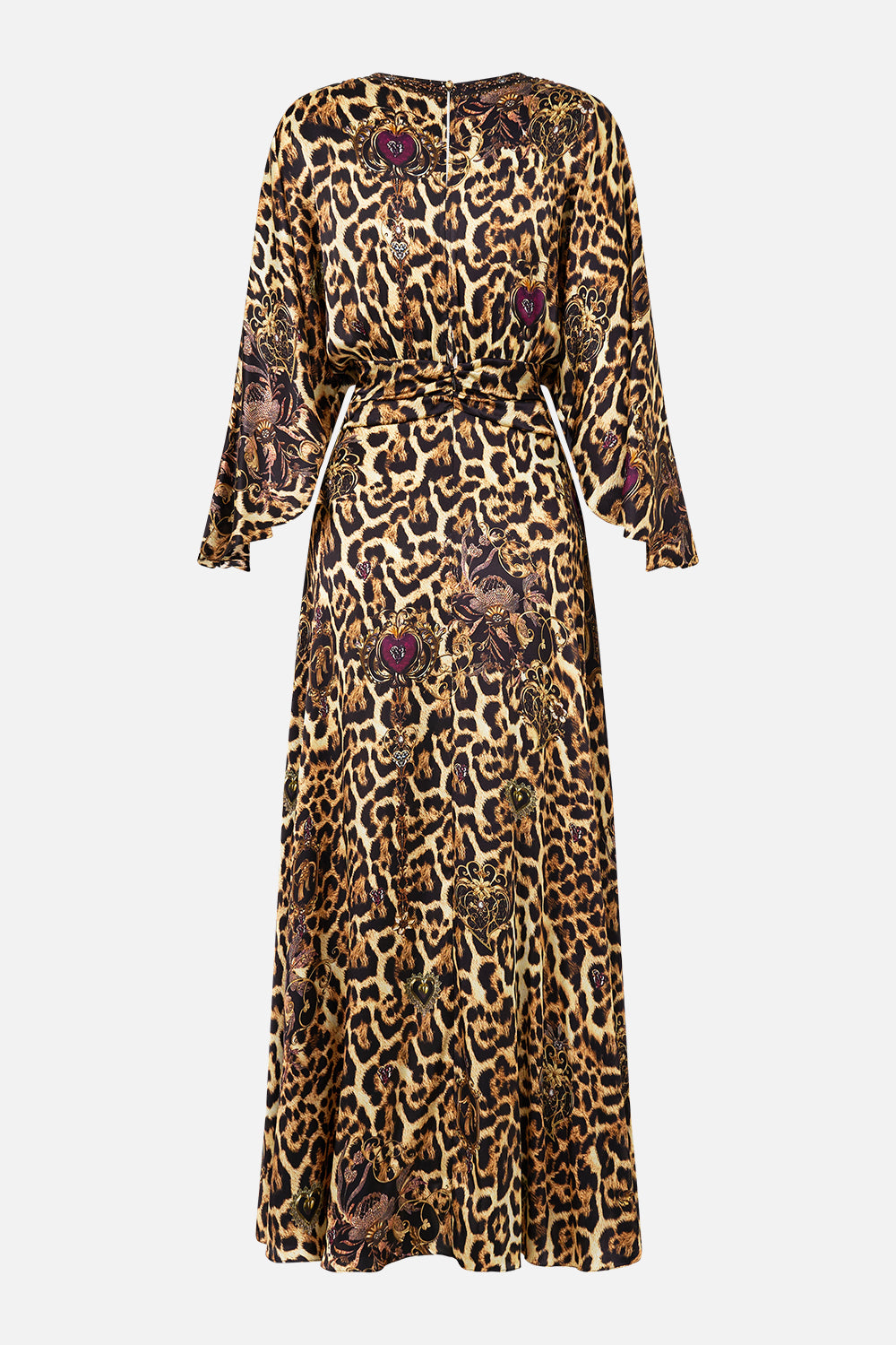 The CAMILLA PETAL SLEEVE LONG DRESS SAINTS AND SISTERS