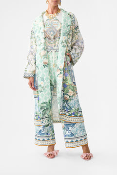 FLEECE TRENCH COAT JARDIM PARTY