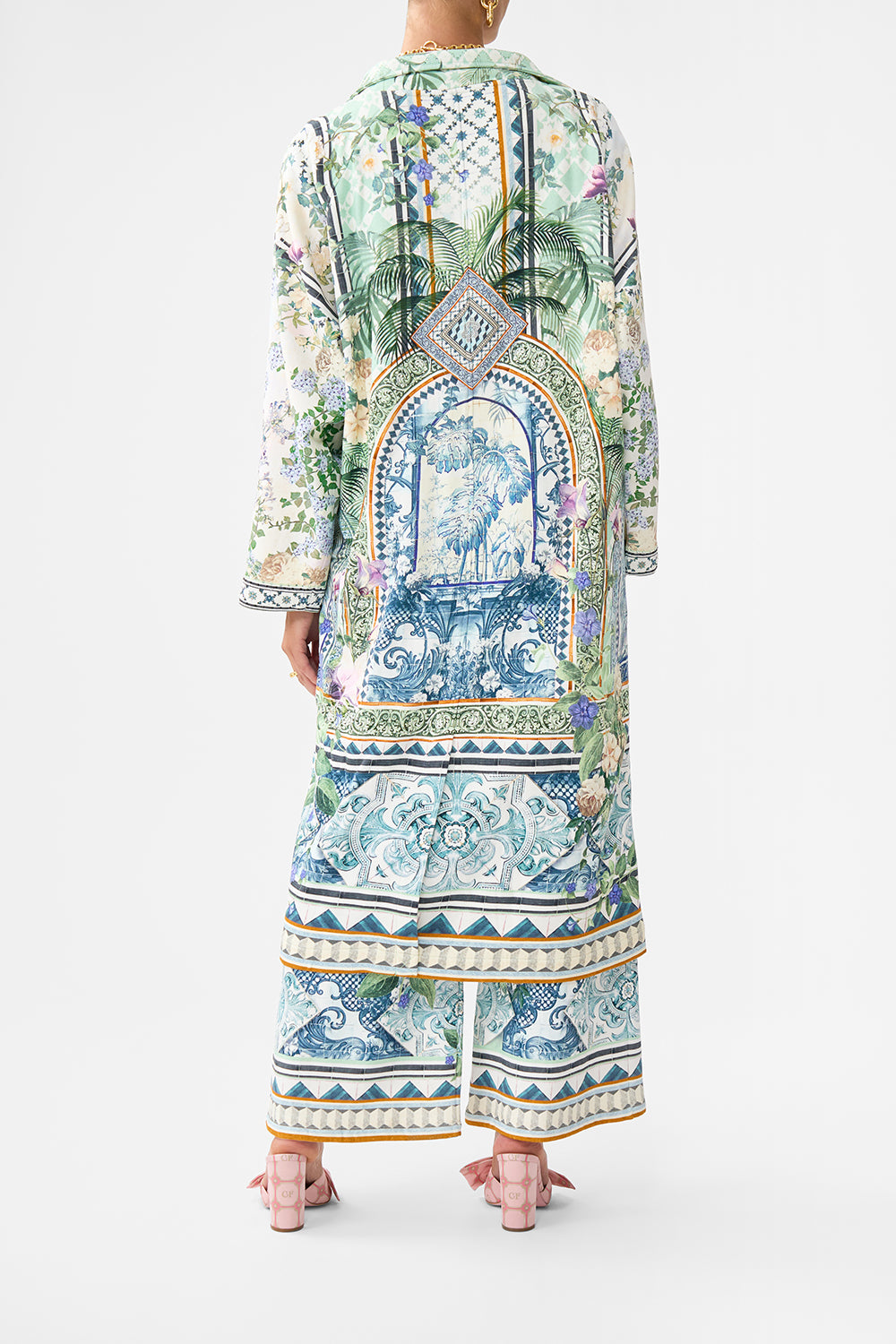 FLEECE TRENCH COAT JARDIM PARTY