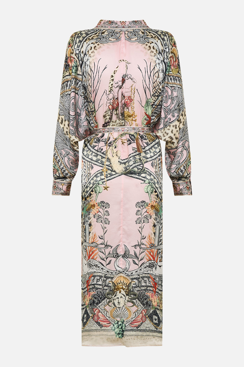 COLLARED BUTTON THROUGH DRESS CAVE OF WONDERS